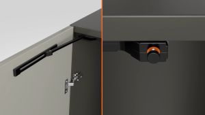 [1ตัว]บานพับถ้วยแบบไม่มีแรงต้าน 3D ปรับ 3 ทิศทาง ใช้กับกดกระเด้ง soft close แบบ one touch - Fittingshub