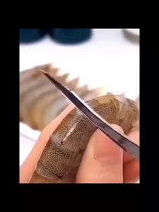 CLM มีดแกะกุ้ง มีดแกะเปลือกกุ้ง มีดดึงไส้กุ้ง shrimp thread knife