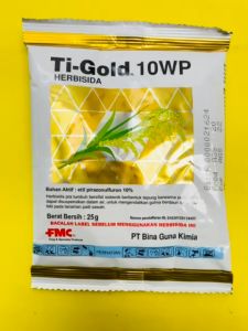Pengendali Gulma TIGOLD 10WP FMC kemasan 25GRAM mantab