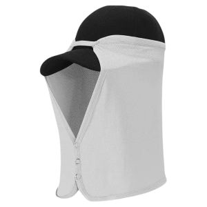 WUUJIA+ | Sun Protection Hat Ice Silk Face Mask