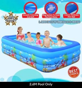 Second-hand inflatable swimming pool childrens baby swimming pool foldable large outdoor childrens paddling pool