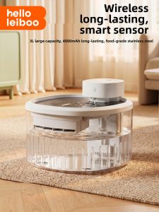 HELLOLEIBOO | Stainless Steel Automatic Circulating Pet Water Fountain