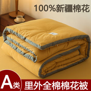 Cotton Xinjiang Cotton Quilt Winter Quilt Thickened Thermal Pure Cotton Bedding Spring Autumn and Winter Quilt Airable Cover Summer Quilt