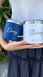 Personalised Gift 400ML Mug | Stainless Steel Coffee Mug Insulated Mug | Customised gift | Christmas Gifts | LIMTEH