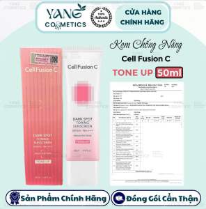 [TEM VAT] Kem Chống Nắng Cell Fusion C Nâng Tone 50ml Dark Spot Toning SPF50+