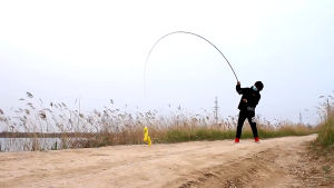 Raft Fishing Rod 1.5M 1.8M 2.1M Soft Tip Sensitive Fiberglass Pole PH Stock COD