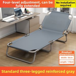 Portable Folding Bed for Outdoor Camping Hospital Companioning Office Nap