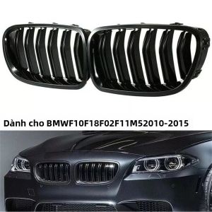Lưới Tản Nhiệt Thể Thao BMW 5 Series F10 F11 F18 520d 530d 540i Màu Đen Bóng Hai Nan Kiểu Dáng Thể Thao 2010-2017 1 Cặp