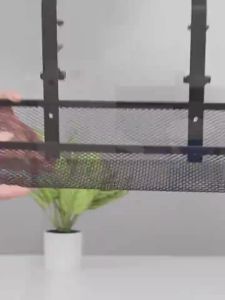 【พร้อมส่ง】ใต้โต๊ะ ที่เก็บของ ชั้น การจัดการสายเคเบิล ที่ใส่สายไฟ เเข็งเเรง จุได้เยอะ ไม่ต้องเจาะรู