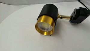 LED Track Light GU10 bulb Spot Light Rail Study Freely Collocation Track Lighting Black Iron gold Lamps Decorative Spotlight