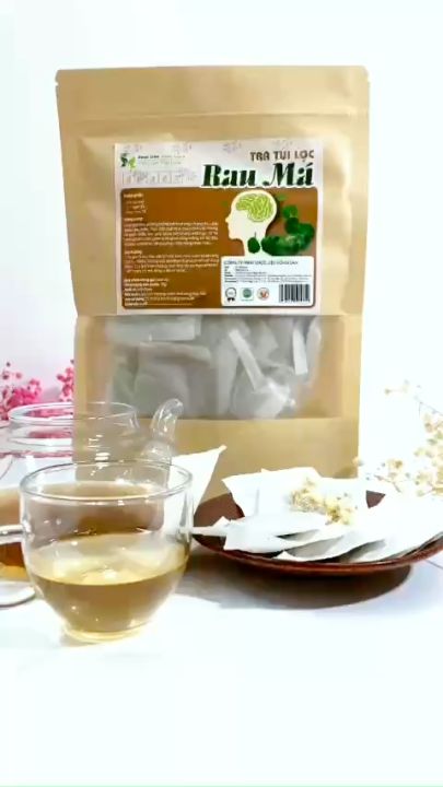 Trà Rau Má Túi Lọc bịch zip 90g (Giúp giải độc, phòng chống bệnh phong ...