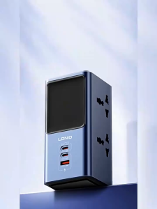 Ổ Cắm Điện Đa Năng LDNIO SC2 - Sạc Nhanh PD 45W & Hiển thị công suất