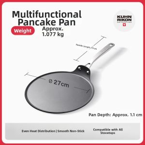 Kuhn Rikon | Non-stick All-Stove Compatible Pancake Frying Pan