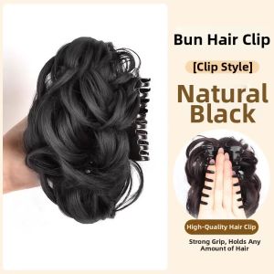 Realistic Ponytail Hair Extension Bun