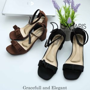 Qamaris Premium Heels | Sandal Wanita Kerja & Pesta | Sandal Heels Wanita Elegan Nyaman