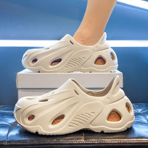 Mens Summer Outdoor Sports Fishing Wading Hiking Beach Sandals Anti-slip Thick Bottom Full Coverage Slip-On EVA Material