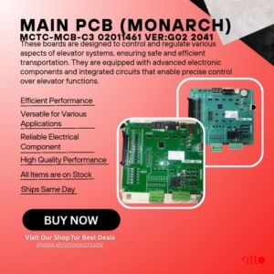 Main PCB - MCTC-MCB-C3 02011461 VER:G02 2041 (Monarch)