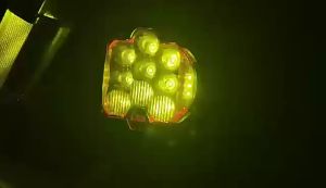 3 5 7 INCH LED Work Lights 3 Side DRL High Low Beam White Yellow For Off Road Jeep Wrangler Truck Motorcycle Vehicles Headlights