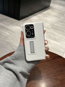 Ultra-Thin Leather Phone Case for OPPO Find N2 Foldable Screen Model Womens Style with Stand Full Lens Protection Luxury Mens Style