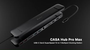 Adam Element CASA Hub Pro Max USB-C 3.1 Gen 2 & 4K60Hz 13-in-1 Hub