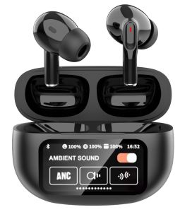 A9 Plus True Wireless Earbuds With HiFi Sound LED Display Auto Pairing Type-C Fast Charging Sports Use 300mAh Battery