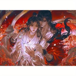 Jigsaw Puzzle Anime Heaven Officials Blessing Jigsaw Puzzle Educational Toy for Kids Children s Games  Gift