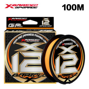 YGKX Colorfast X12 Strands Braided Fishing Line 100/150/200/300/500M Japan Smooth Multifilament Fishing PE Lines Seawater