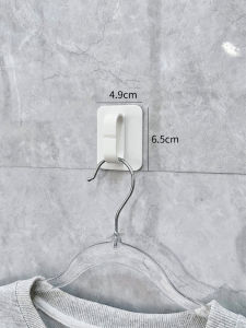 Bathroom Wall Mounted Comb Organizer Rack No Drilling Needed Hairbrush Storage Shelf Simple Design Plastic Bathroom Accessory