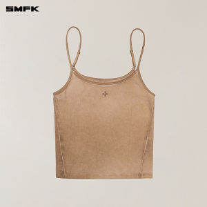 SMFK | Hand-dyed Faded Adjustable Waist Sport Vest
