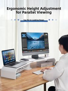 Xuenair | Dual Screen Adjustable Computer Monitor Stand