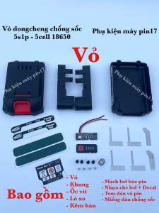 Vỏ mạch Dongcheng DCA 5s1p mẫu chống sốc nhận sạc zin