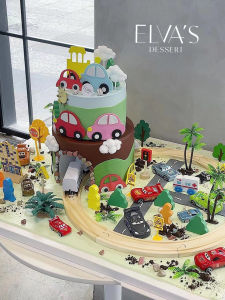 Đồ Trang Trí Bánh Sinh Nhật Cho Trẻ Em Đồ Chơi Xe Lửa Trên Đường Ray Đồ Trang Trí Mô Hình Cho Bé Trai Đồ Chơi Mô Hình Cho Trẻ Em