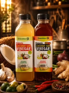 Greendahan All Natural Coconut Sap Vinegar (SPICY) 500ml - SugarFree Chemical-Free Keto Friendly