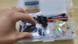 Arduino Breadboard Kit 830 Points 347PCS Electronics DIY Set with Power Supply Module Resistors LEDs