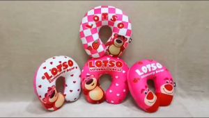 Bantal Leher Lotso Ver2 - Bantal Leher Travel Lotso