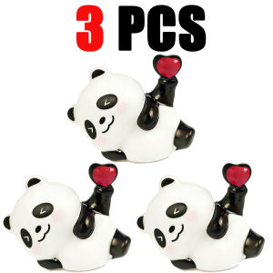 Bandai | 2026 New Panda LED Night Light Living Room Cute Panda Plastic Lamp Bedside Decor Creative Night Light Birthday Gift Decoration