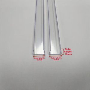 yishujia office | Self-Adhesive Soft LED Strip Mounting Channel Transparent White
