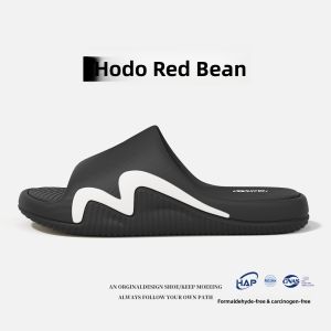 Hodo Anti-Odor Sports Slippers Mens Summer Outdoor Wear Thick Bottom Anti-Slip EVA Beach Sports Sandals Mens Slip-On Shoes