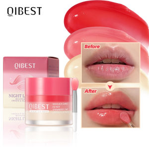 QIBEST Moisturizing Lip Mask Night Sleeping Lips Care Maintenance Fades Lip Lines Relieves Lipitis Lip Care Products Cosmetics