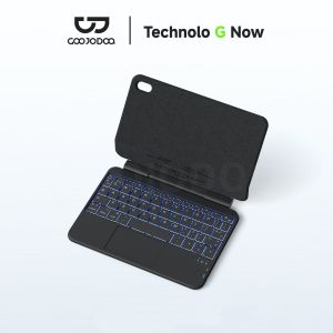 GOOJODOQ | Magic Keyboard for iPad Mini A17 Pro 2024 8.3 inch mini 6 mini 7 iPad Keyboard wireless mini teclado bluetooth español 블루투스 키보드