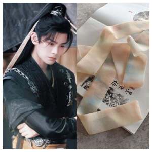 Ancient Chinese Style Sunglasses Hairband Song Dynasty Fashion Accessory for Men Women Fresh out New Trend Hair Ornaments