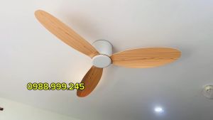 Quạt trần mini | quạt trần thấp cổ ngắn 18cm gió mạnh dành cho chung cư - phòng khách - phòng ngủ có điều khiển từ xa tiện lợi