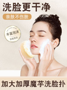 Star Lotus Root Face Wash Sponge 2025 New Large Thickened Face Cleaning Sponge Ball Deep Cleaning Beauty Salon Home Personal Care