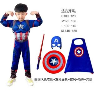 Childrens Halloween Cosplay Costume Iron Man Optimus Prime Green Giant Thor Role Play Outfit Toy Story Party Supplies