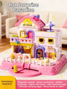 Educational Castle Magnet Toy for Girls