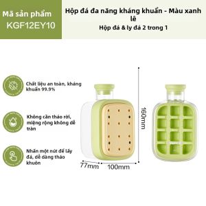 Supor | Khay Đóng Băng Đo Lường Chất Lượng Thực Phẩm để Làm và Lưu Trữ Băng