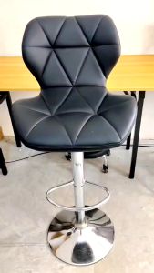 ORANGE Kursi Bar Hidrolik Barstool Minimalis - Kursi Cafe Minibar - Kursi Dapur Hidrolik