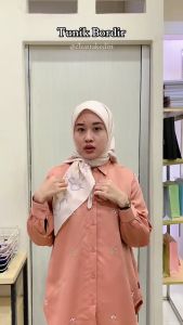 Elzatta Tunk Bordir atasan Wanita dewasa tunic wanita modern terbaru