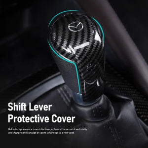 1Pcs Car Gear Shift Knobs Gear Head Cover Trim Interior For Mazda 2 6 CX-5 CX-80 CX-70 CX-90 MX-30 CX-60 CX-50 CX-30 BT-50 e-TPV