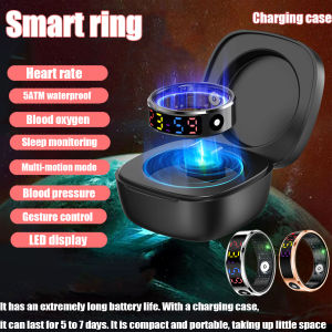 New For Xiaomi Smart Ring 5ATM&IP68 Waterproof Multi-motion Mode Man Woman Heart rate Blood Pressure Blood Oxygen Sleep Health
